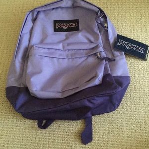 Jansports purple backpack